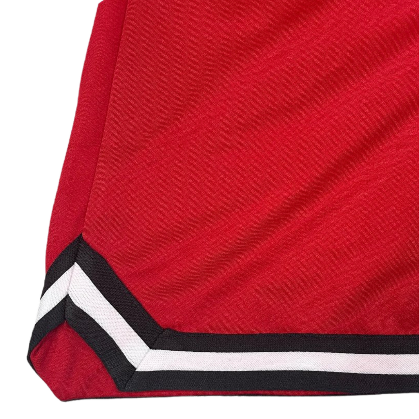 Men's Active Basketball Sports Shorts Red and Black - Ash and Chrome Clothing Co LLC