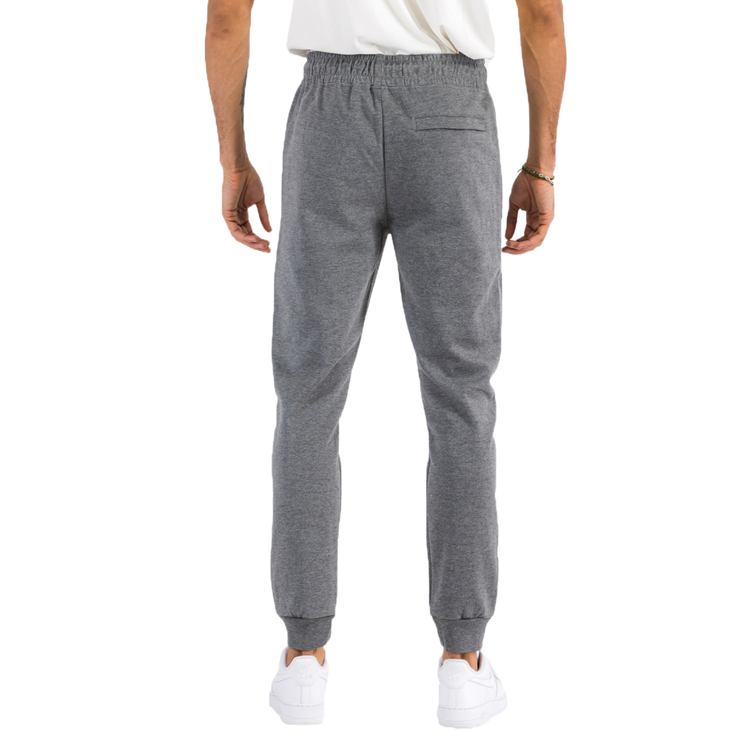 Men's Comfort Plus Heathered Gray Sweats with Zipper Pockets - Ash and Chrome Clothing Co LLC
