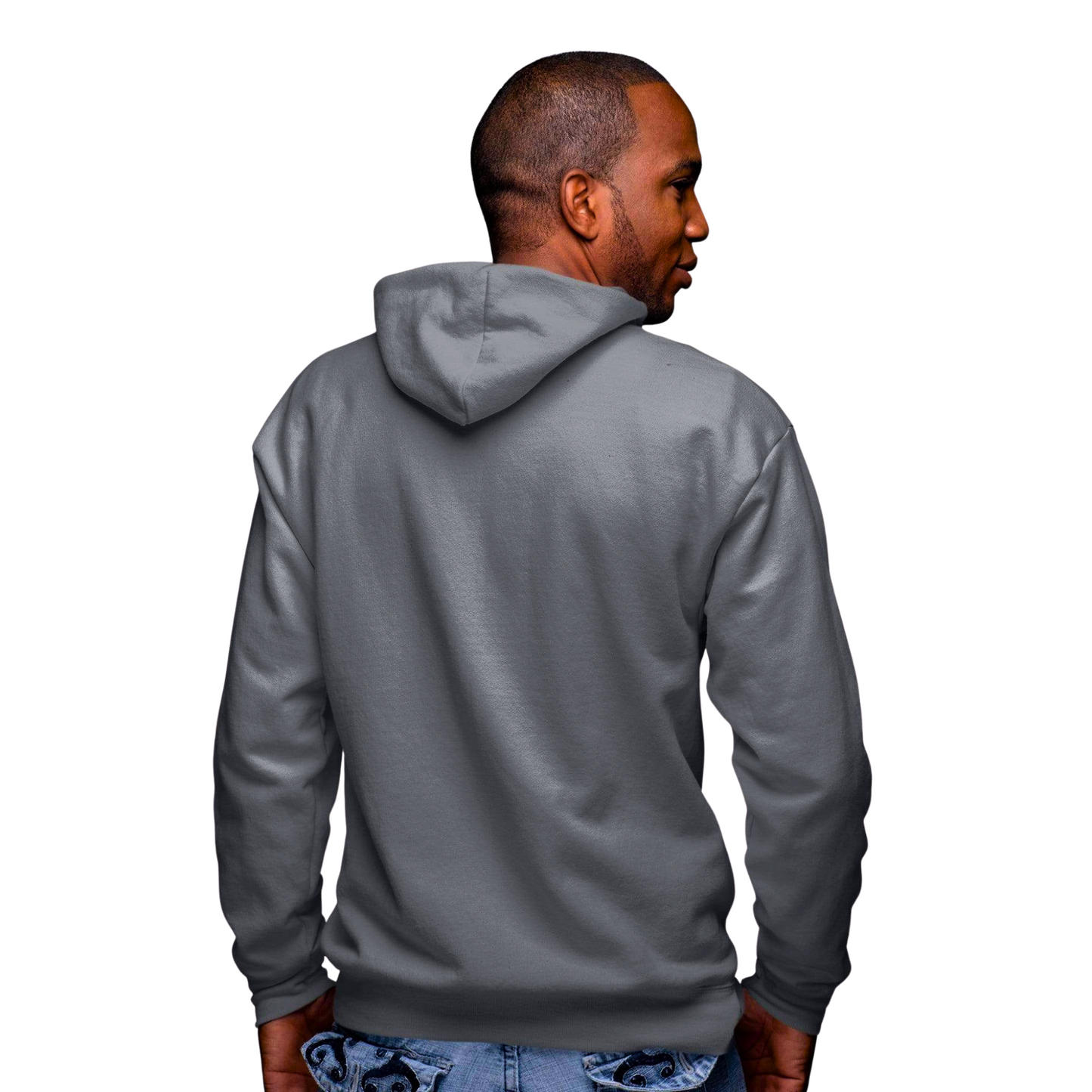 Men's Original Spiritual UBG Designs Pullover Hoodie - Ash and Chrome Clothing Co LLC