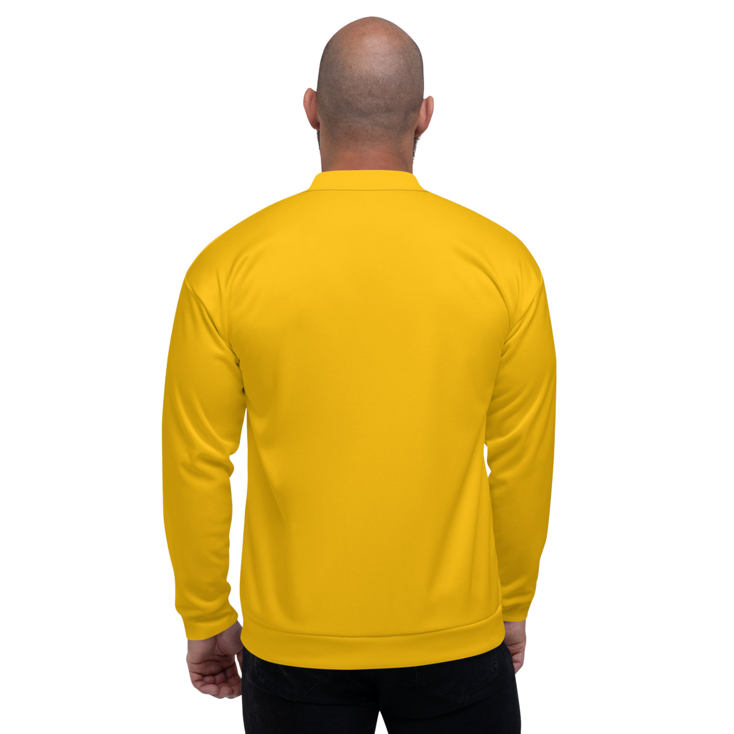 Men's Yellow Jacket Comfort Flex Bomber Jacket - Ash and Chrome Clothing Co LLC