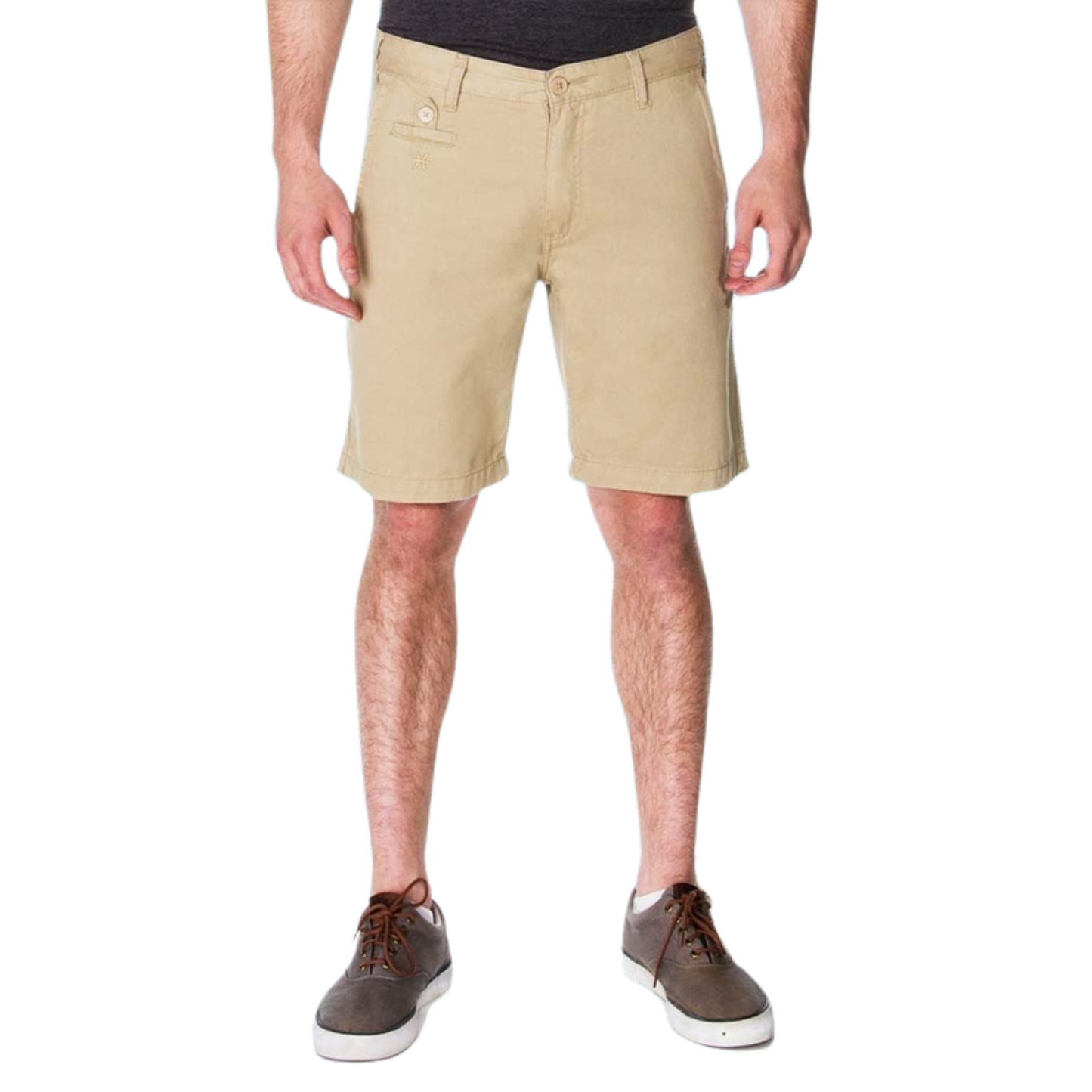 Men's Fashion 65 Designer Khaki Chino Shorts - Ash and Chrome Clothing Co LLC
