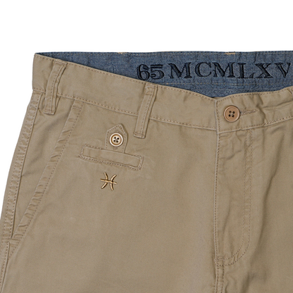 Men's Fashion 65 Designer Khaki Chino Shorts - Ash and Chrome Clothing Co LLC