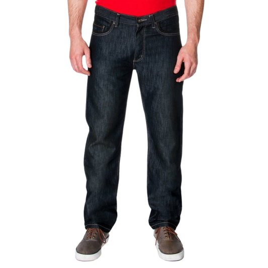 Men's Fashion 65 Premium Denim Dark Wash Jeans - Ash and Chrome Clothing Co LLC