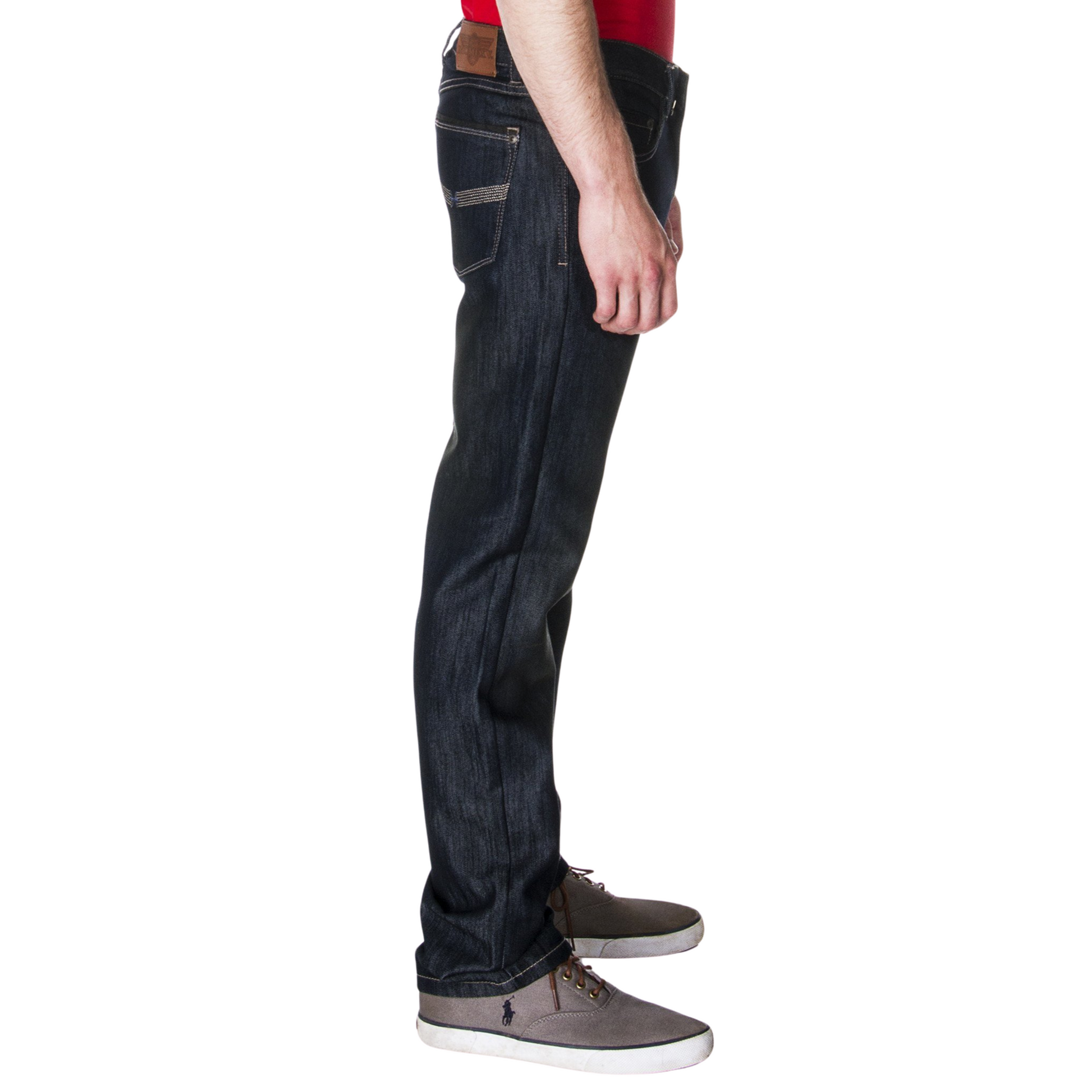 Men's Fashion 65 Premium Denim Dark Wash Jeans - Ash and Chrome Clothing Co LLC