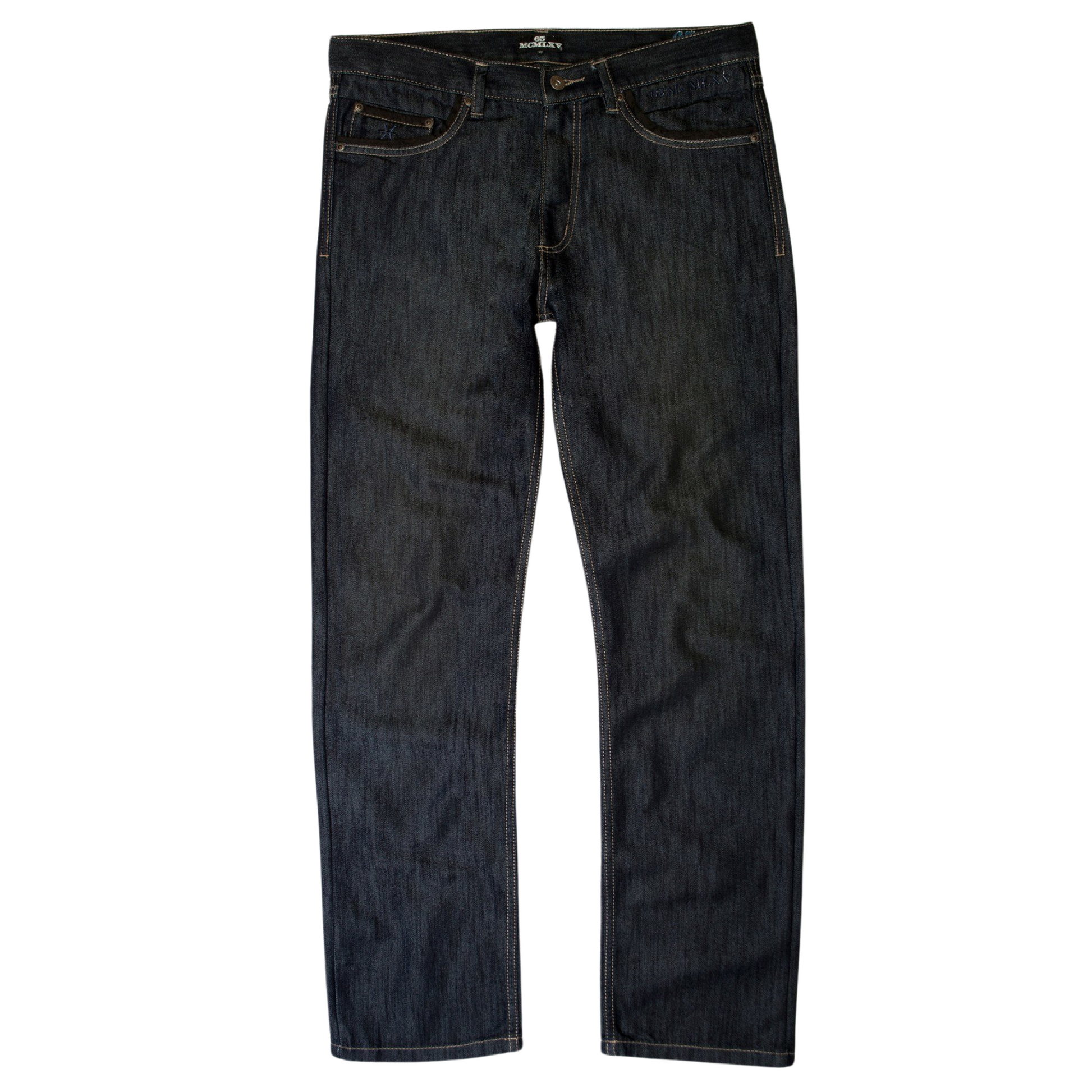 Men's Fashion 65 Premium Denim Dark Wash Jeans - Ash and Chrome Clothing Co LLC