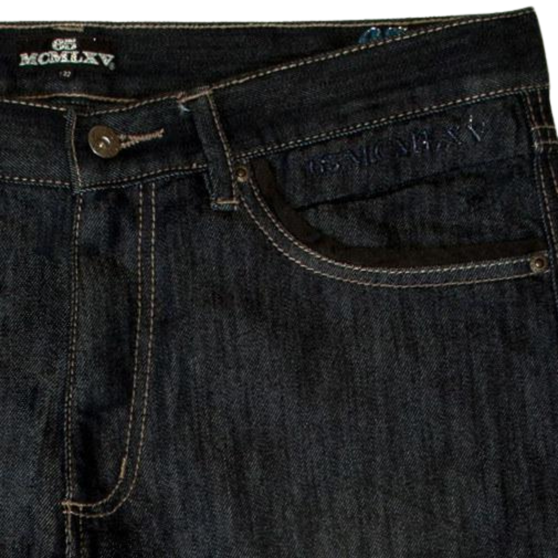Men's Fashion 65 Premium Denim Dark Wash Jeans - Ash and Chrome Clothing Co LLC