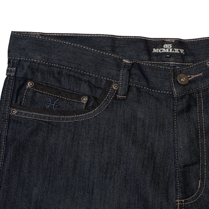 Men's Fashion 65 Premium Denim Dark Wash Jeans - Ash and Chrome Clothing Co LLC