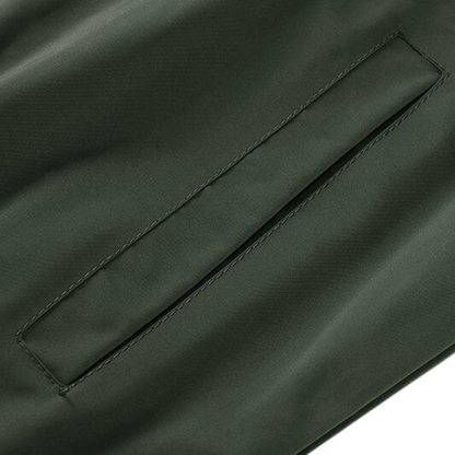 Men's AC Luxe Lightweight Bomber Jacket with Zipper Pocket Sleeve - Ash and Chrome Clothing Co LLC