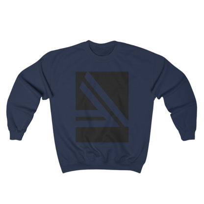 Men's Arrow Cross Printed Blended Cotton Sweater - Ash and Chrome Clothing Co LLC