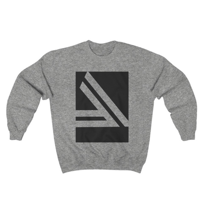 Men's Arrow Cross Printed Blended Cotton Sweater - Ash and Chrome Clothing Co LLC
