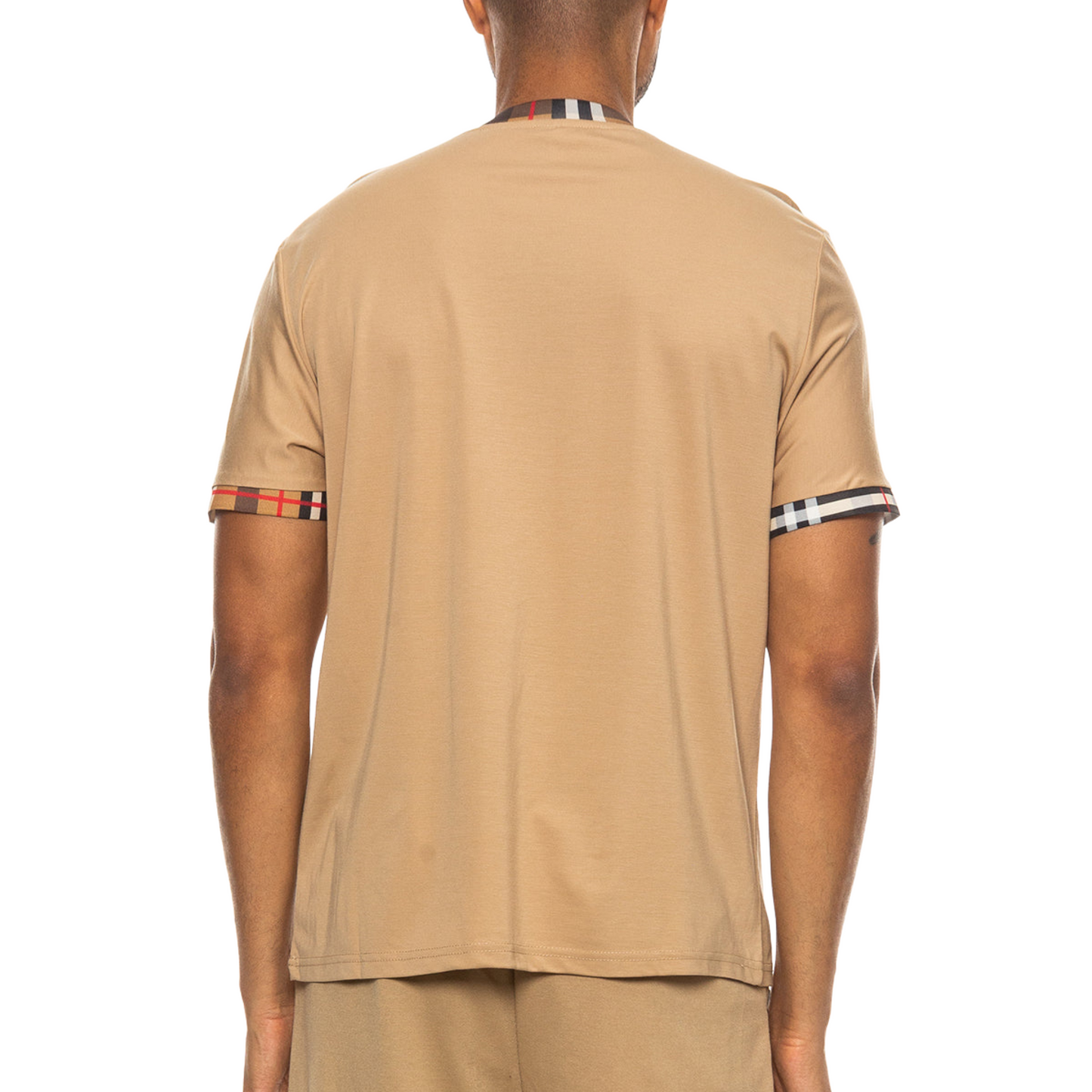 Men's Casual Pocket Polo with Checkered accent - Ash and Chrome Clothing Co LLC