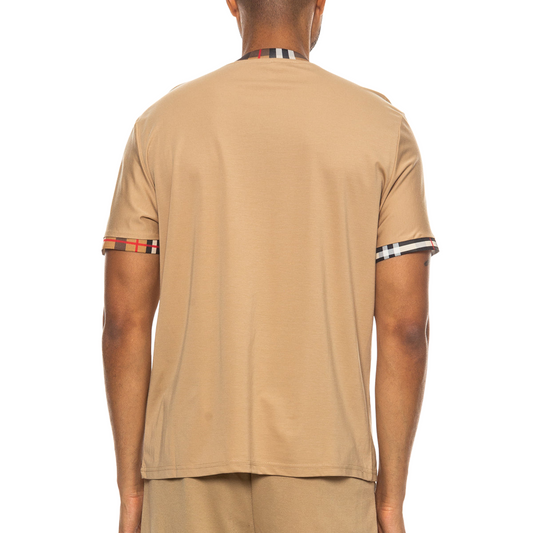 Men's Casual Pocket Polo with Checkered accent - Ash and Chrome Clothing Co LLC