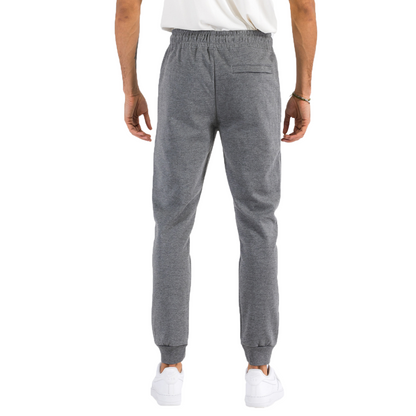 Men's Comfort Plus Heathered Gray Sweats with Zipper Pockets - Ash and Chrome Clothing Co LLC
