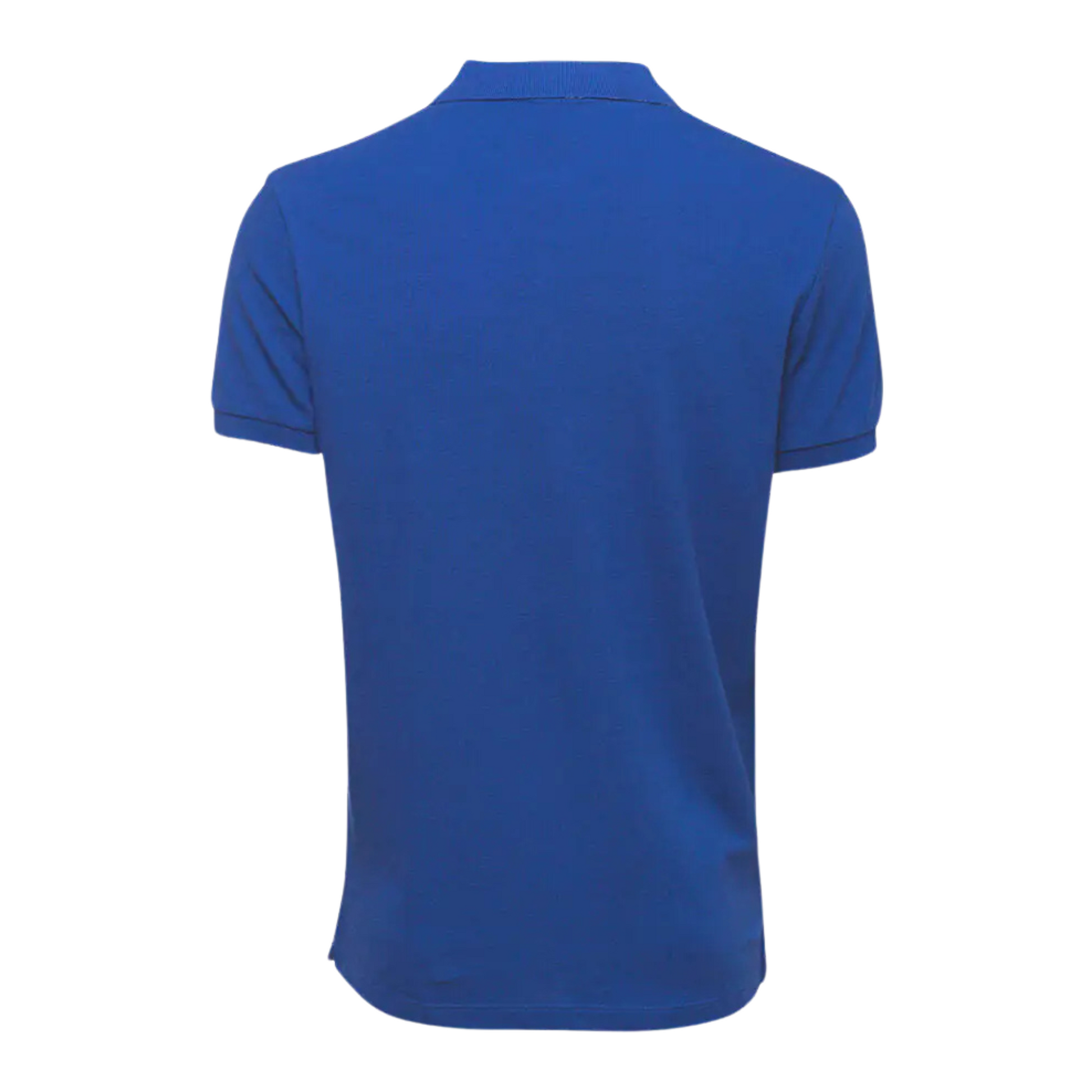 Men's Nautical Cotton Polo Shirt in Maritime Blue - Ash and Chrome Clothing Co LLC