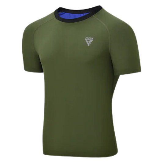 Men's RDX M1 Dry Fit Breathable Short Sleeve Armor Shirt - Ash and Chrome Clothing Co LLC