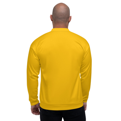 Men's Yellow Jacket Comfort Flex Bomber Jacket - Ash and Chrome Clothing Co LLC