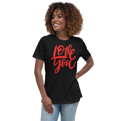 Premium Cotton "Love You' Short Sleeve T Shirt - Ash and Chrome Clothing Co.